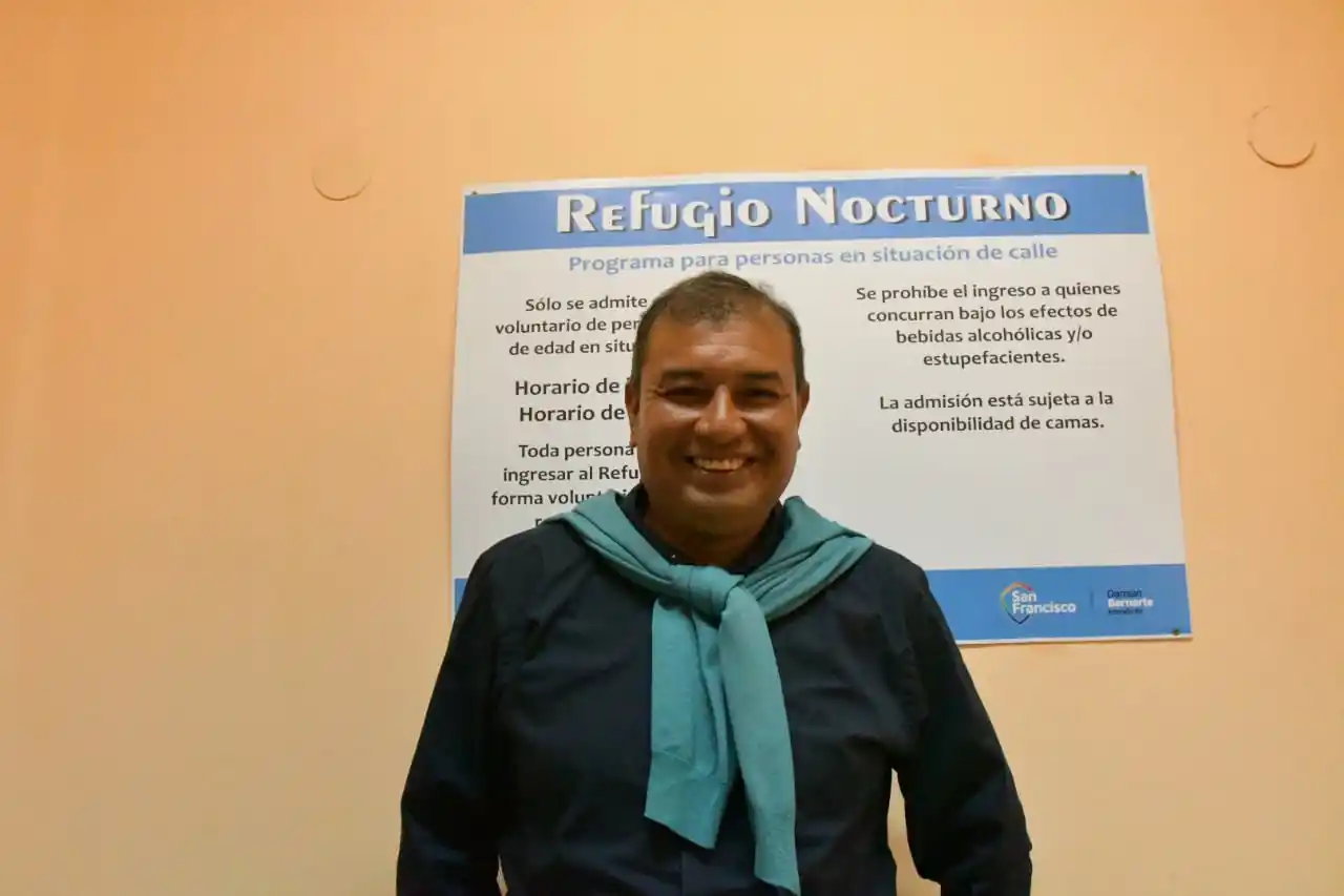 “Es muy lindo poder estar acá, tratando de devolver al refugio todo lo que hizo por mí”, aseguró César