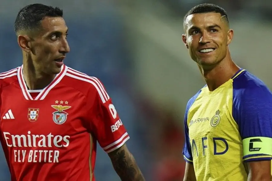 Golazo y sombrero de Di María en la cara de Cristiano Ronaldo: gran actuación del rosarino ante CR7
