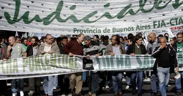 Judiciales bonaerenses decidieron un nuevo paro