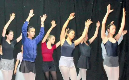 “El Cascanueces” en la gala de la escuela municipal de danzas