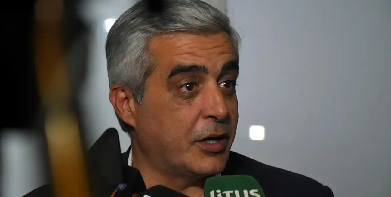 Bartolacci estuvo en Santa Fe para el acto de asunción de autoridades de la UNL. Foto: Manuel Fabatía