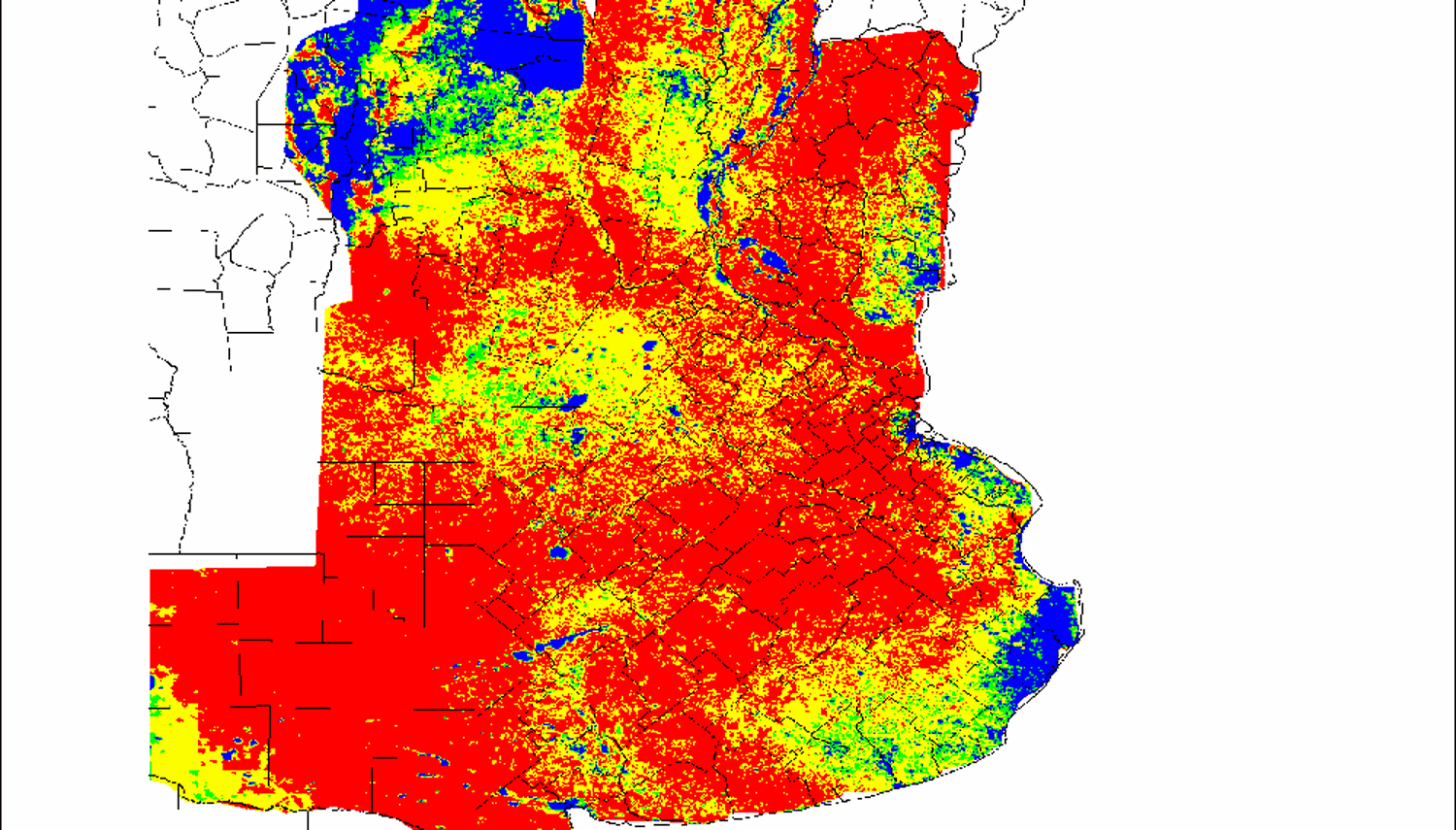 Los suelos al rojo vivo y sin perspectivas de precipitaciones