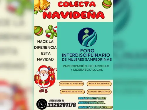 Colectan juguetes para regalar en Navidad