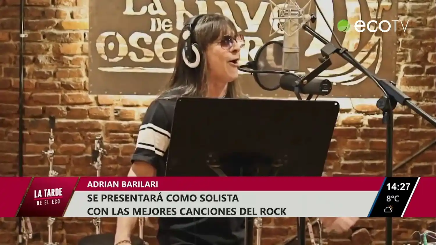 Adrián Barilari se presentará como solista en El Cielito