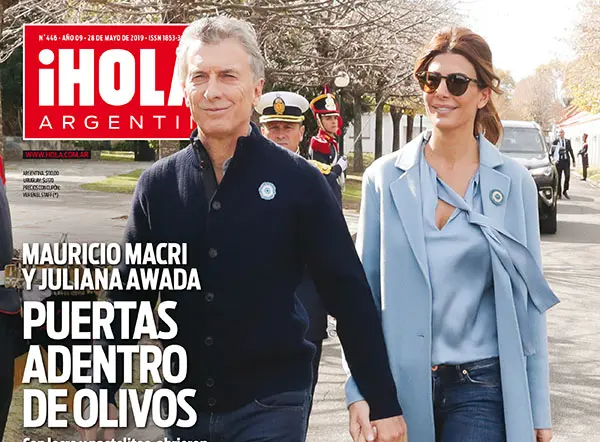 ¡Hola! y una celebración patria en la quinta de Olivos