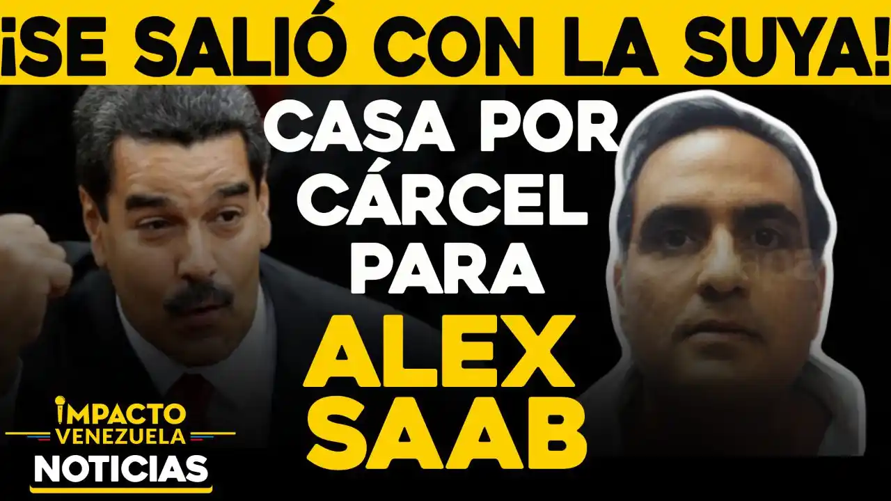 Justicia de África otorga casa por cárcel a Alex Saab