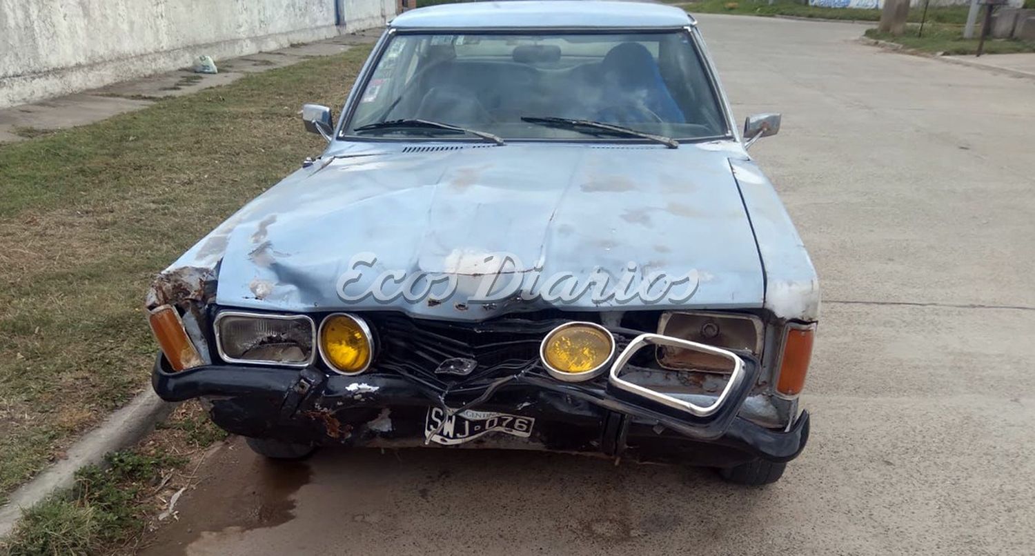 Taunus. El auto chocado