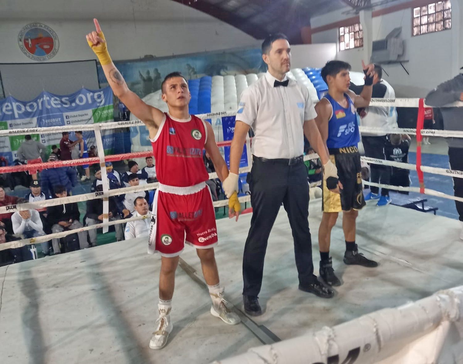 Araujo campeón argentino en Rawson, Chubut.