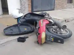 Otro motociclista debió ser hospitalizado tras chocar en Arenales y Ezeiza