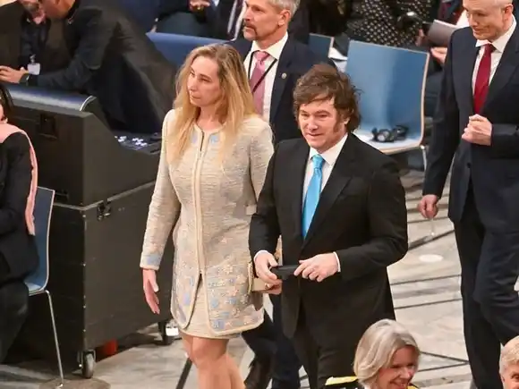 Milei suspendió su agenda en Noruega y regresó a la Argentina tras la entrega del Nobel a María Corina Machado