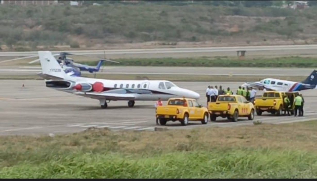 Venezuelan Regime Cessna Citation Lands by Mistake in Colombia