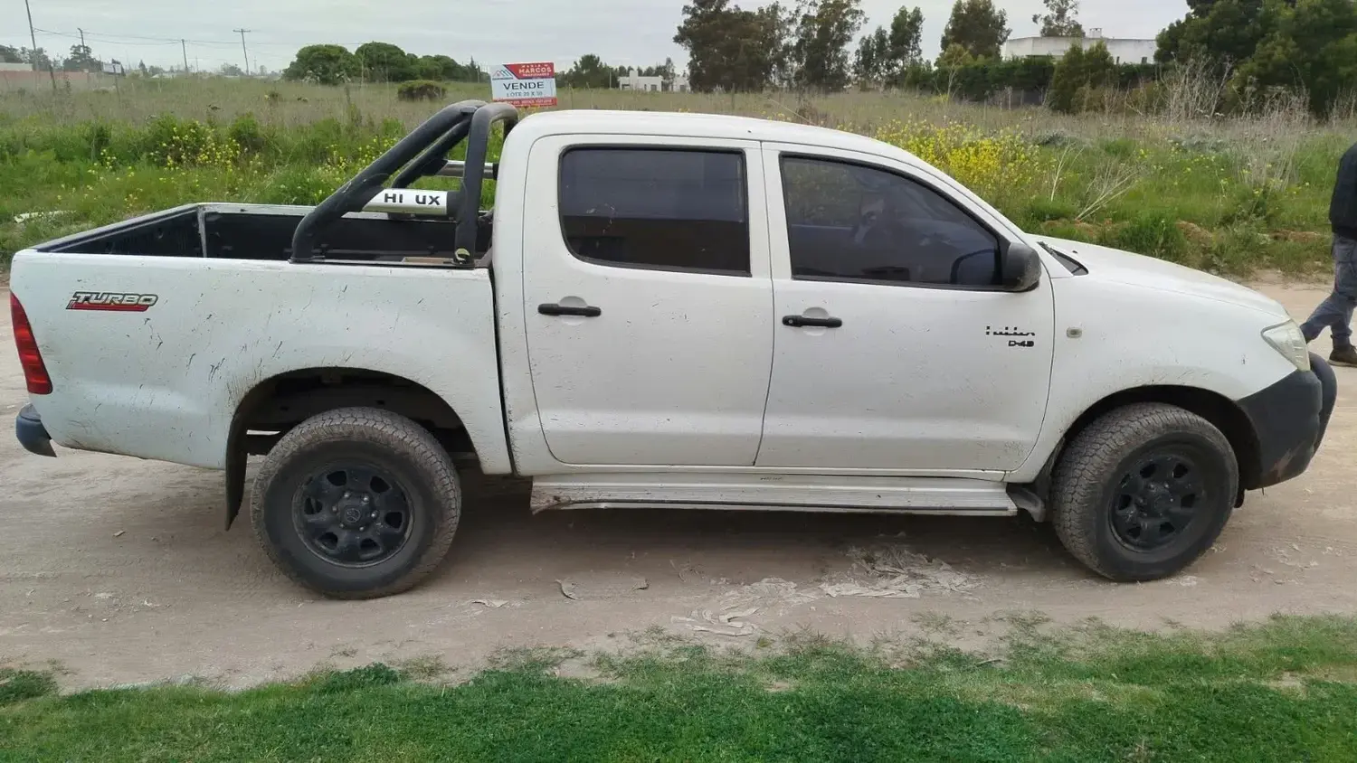 La camioneta hallada