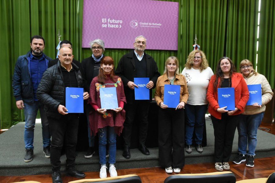 El Municipio firmó un convenio para fortalecer Centros de Día