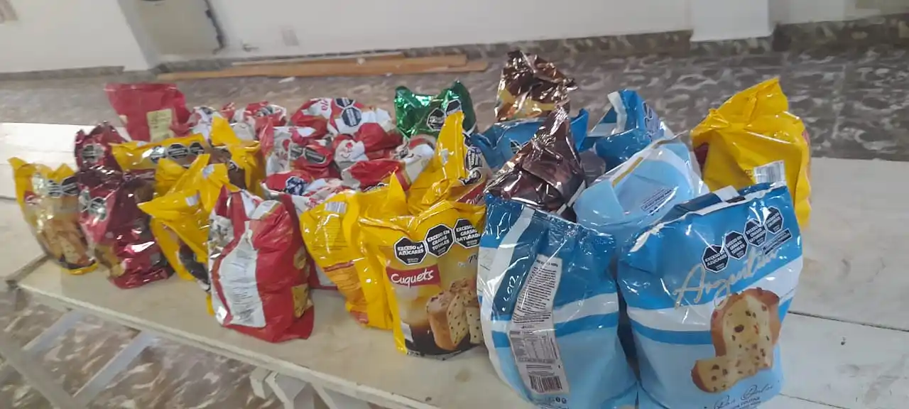 Cáritas realizó la colecta “Una Navidad para todos”