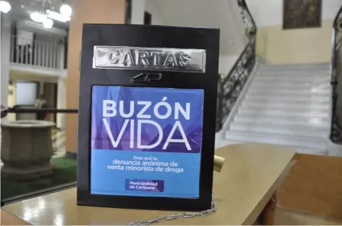 Campana: Los vecinos pueden realizar denuncias anónimas de venta minorista de droga