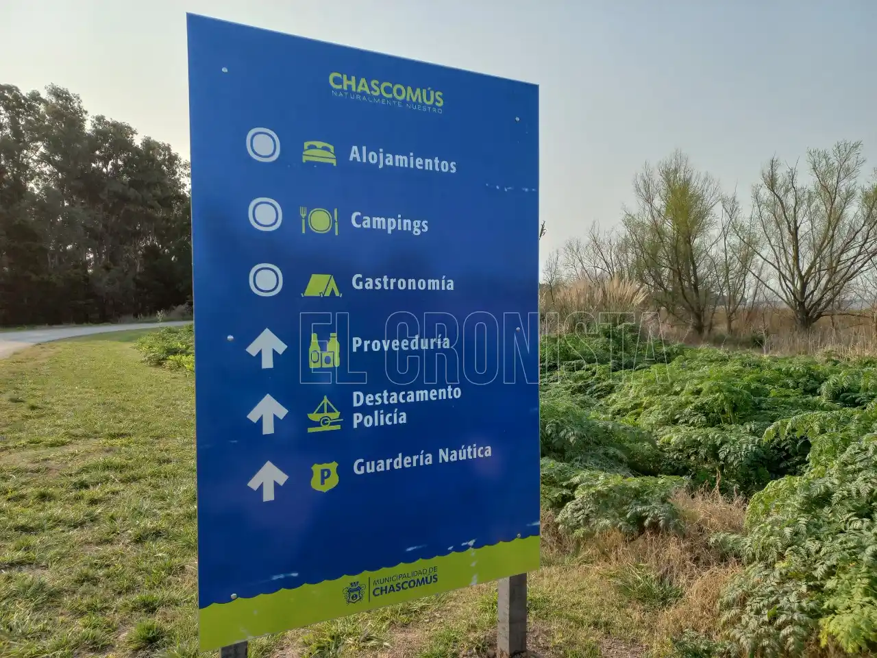 Un error de diseño en señalética turística se hizo viral en redes sociales