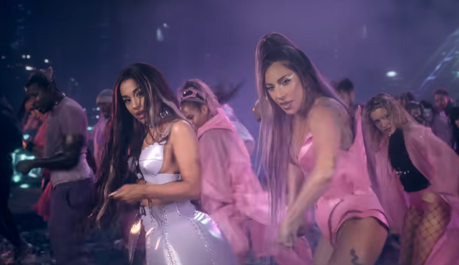 Lady Gaga y Ariana Grande han trinfado con el tema "Rain on Me". Foto: YouTube