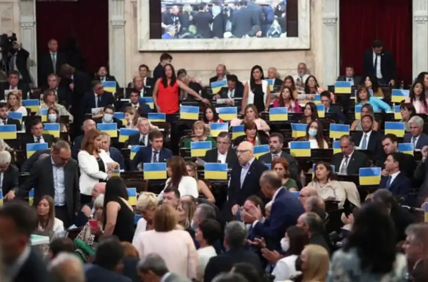 Juntos por el Cambio dejó el recinto en medio del discurso de Alberto Fernández
