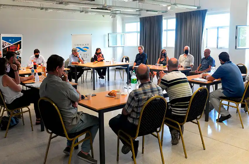 Daniel Filmus se reunió con autoridades del CONICET Mar del Plata