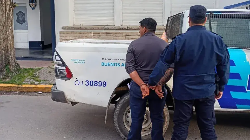El hombre fue aprehendido