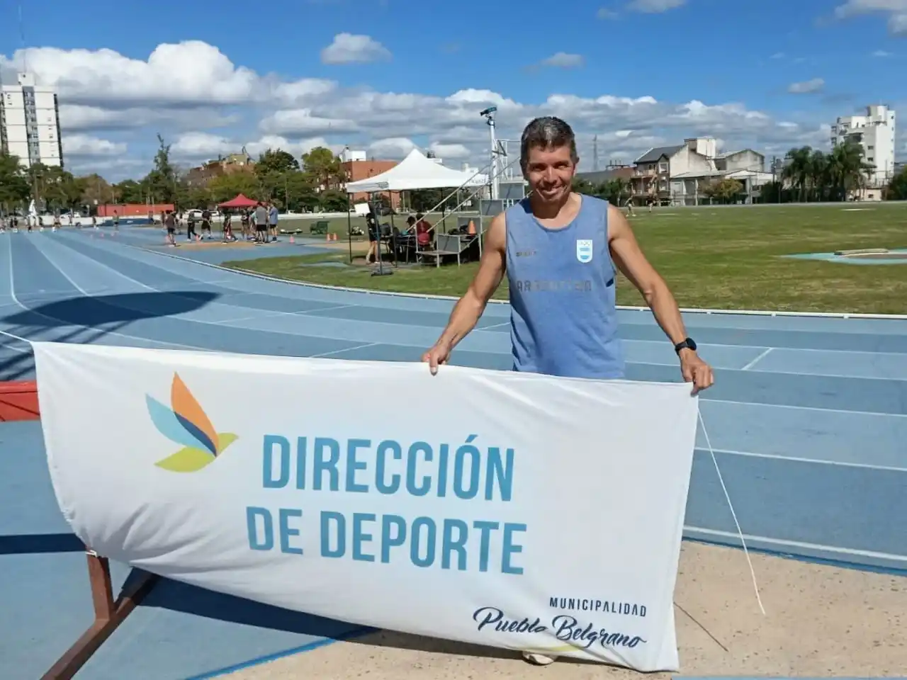 Marcos Billén subió al podio en el Campeonato Provincial U-20 en Concepción del Uruguay