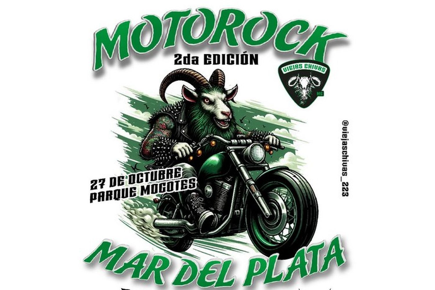 Se realizará la segunda edición de Motorock, con entrada libre y gratuita