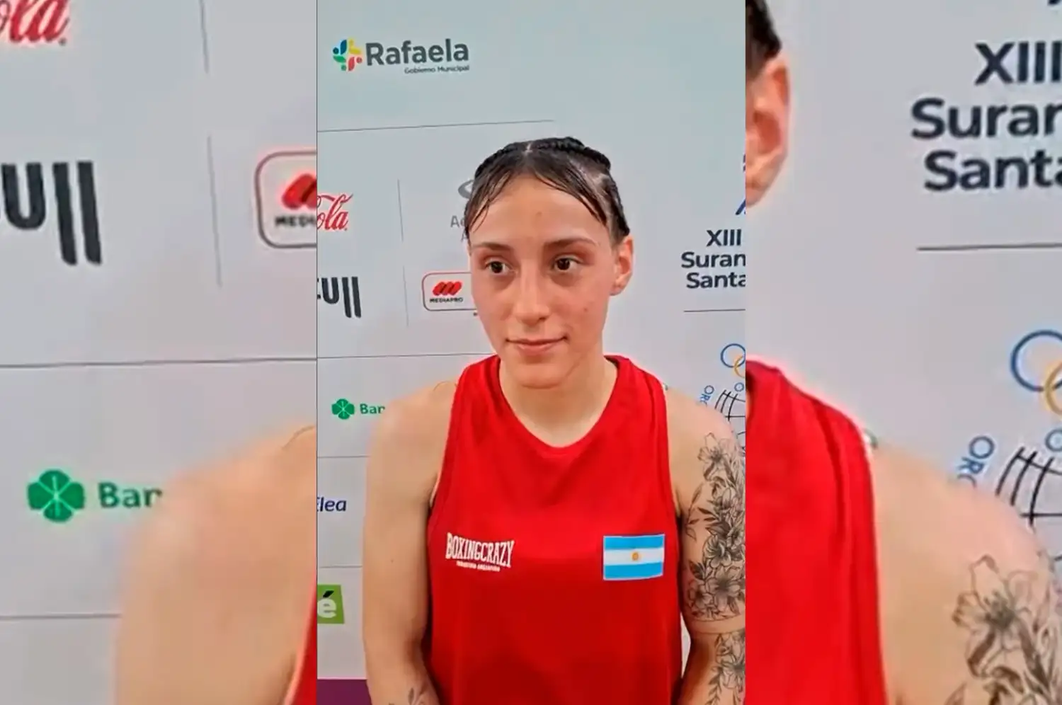 Luz Arancibia sumó una medalla de bronce para Argentina en boxeo en los Juegos Suramericanos - 2