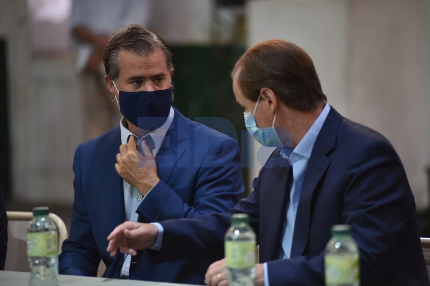 pstrongPiaggio habló sobre la temproada luego del acto que encabezó con el gobernador Bordet en la EET Nº2/strong/p