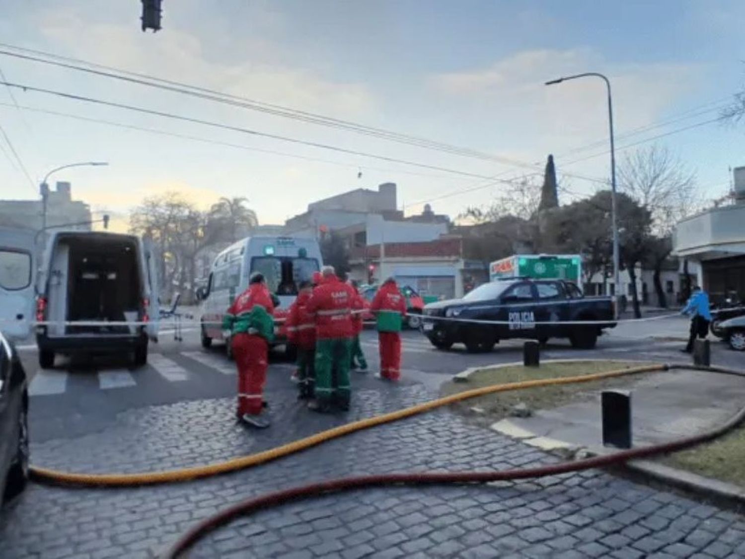 Murió un hombre de 76 años tras el incendio de una casa