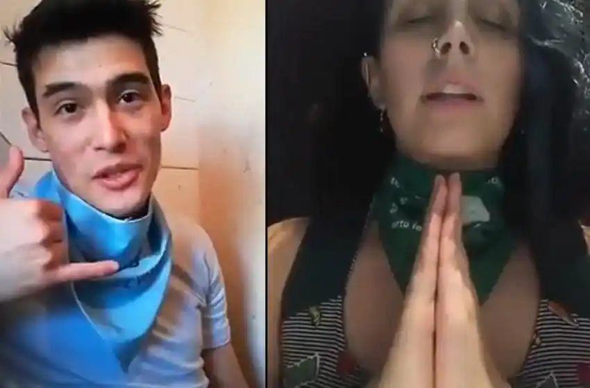 Polémicos: dos videos virales hacen crecer las diferencias entre pañuelos ‘verdes’ y ‘celestes’