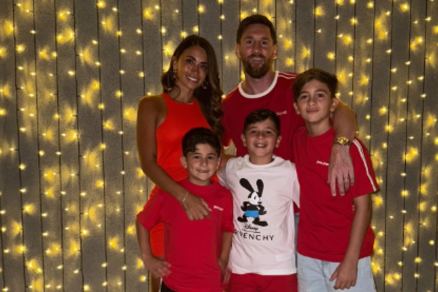 Los Messi: La foto navideña más esperada