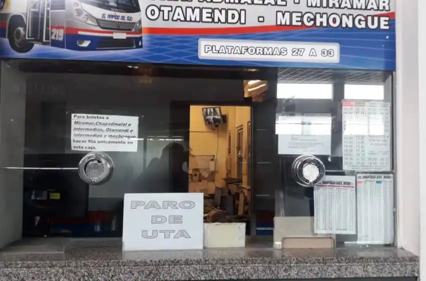 No pagaron los sueldos y paran los choferes en El Rápido del Sud