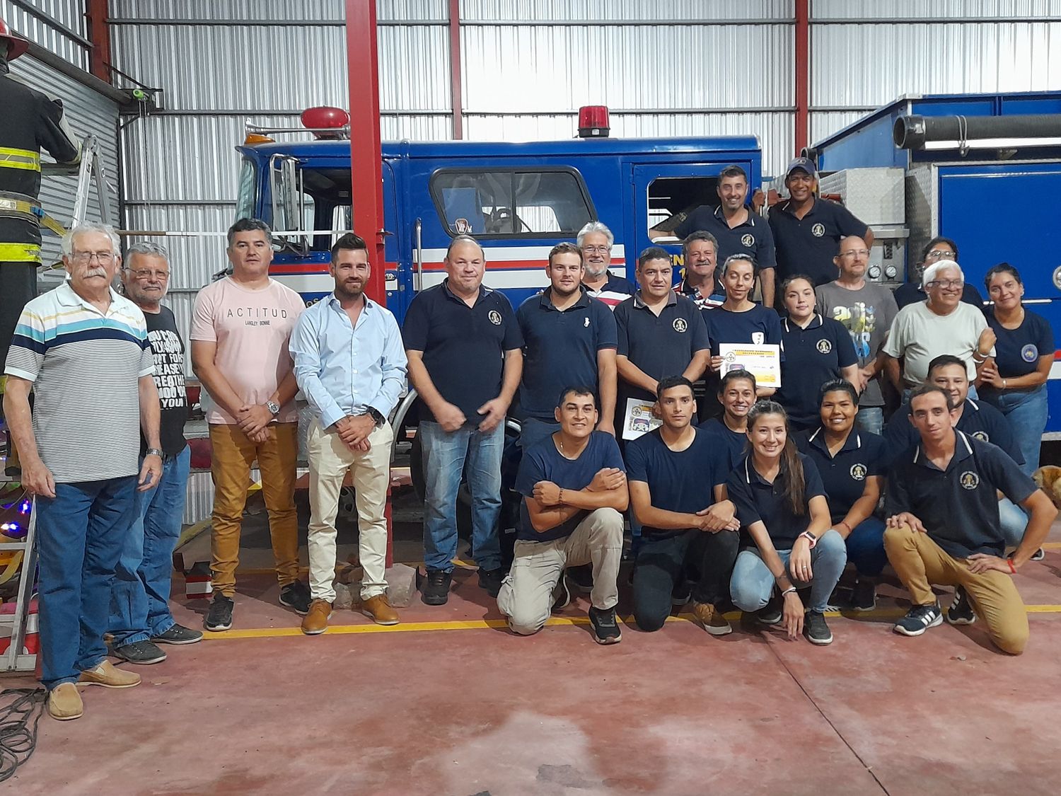 Nuevos rostros y ascensos en Bomberos Voluntarios de San Javier