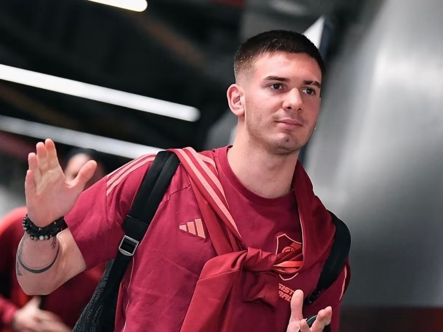 Mastantuono llegó para sumarse al Real Madrid