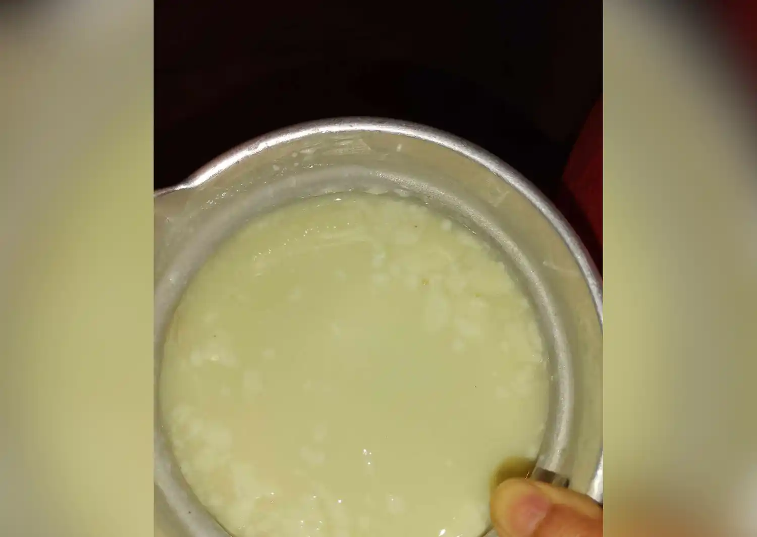 Leche en polvo que dan en las escuelas: "Parece maizena"