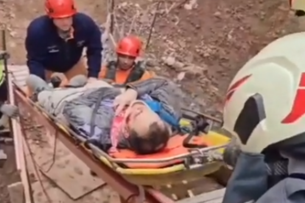 Los trabajadores fueron trasladados de emergencia hacia el Hospital Durand