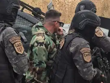 allanamiento en Las Tunitas - 2