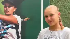 Sol Larraya Guidi no pudo avanzar en el torneo junior