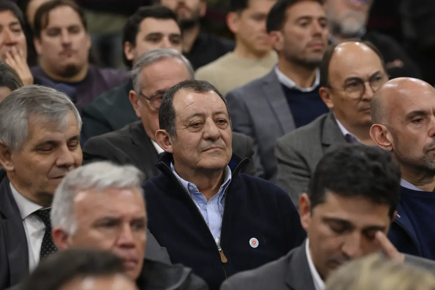 Marini participó junto a otros 40 jefes comunales bonaerenses