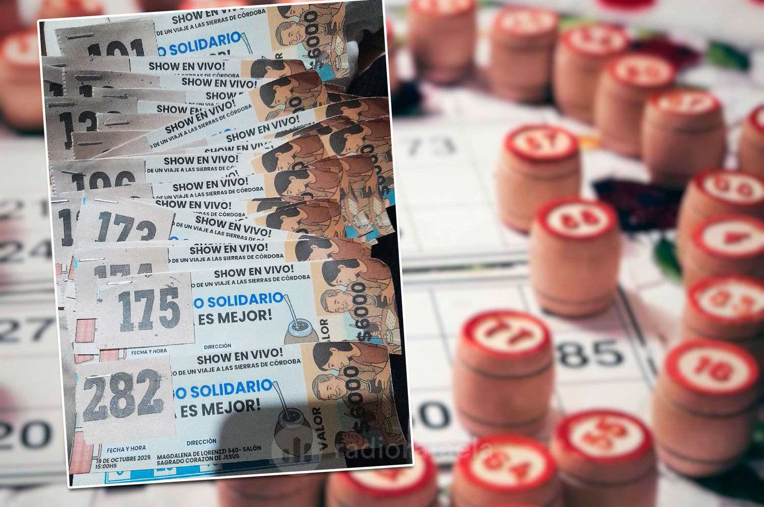 Mate bingo solidario a beneficio de un jubilado que necesita pagar su tratamiento oncológico: "Están invitados"