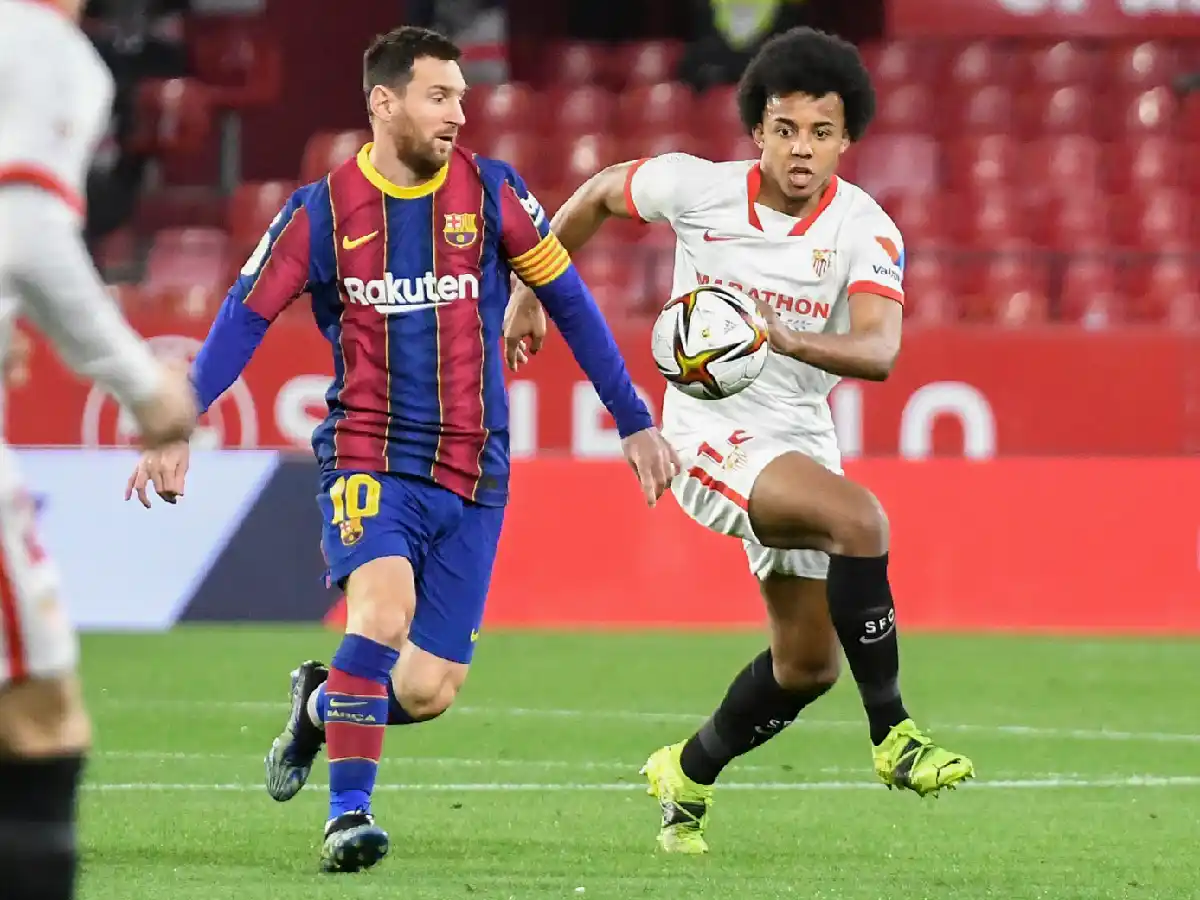 Sevilla le ahogó el festejo a Messi