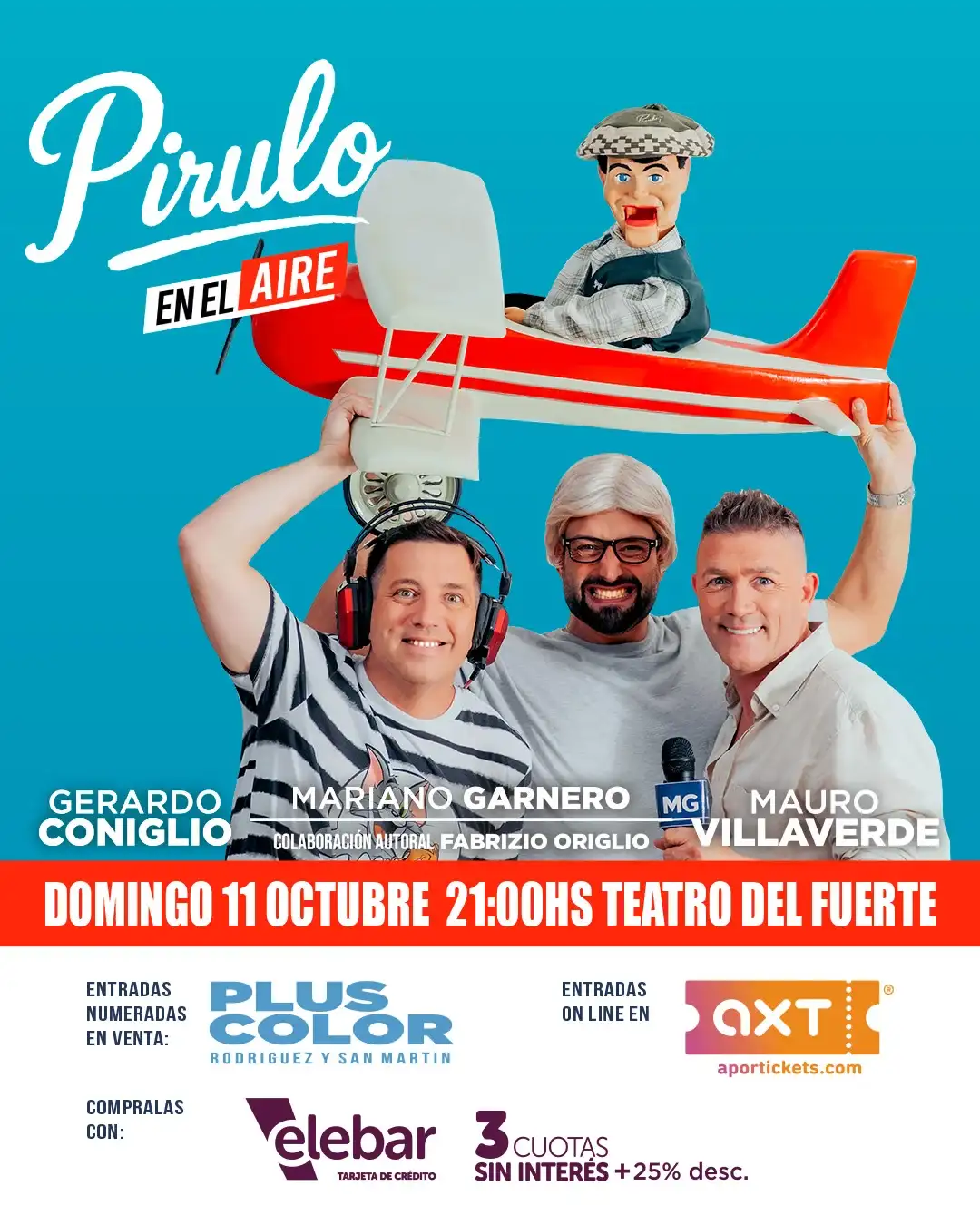 Espectáculo "Pirulo en el Aire"