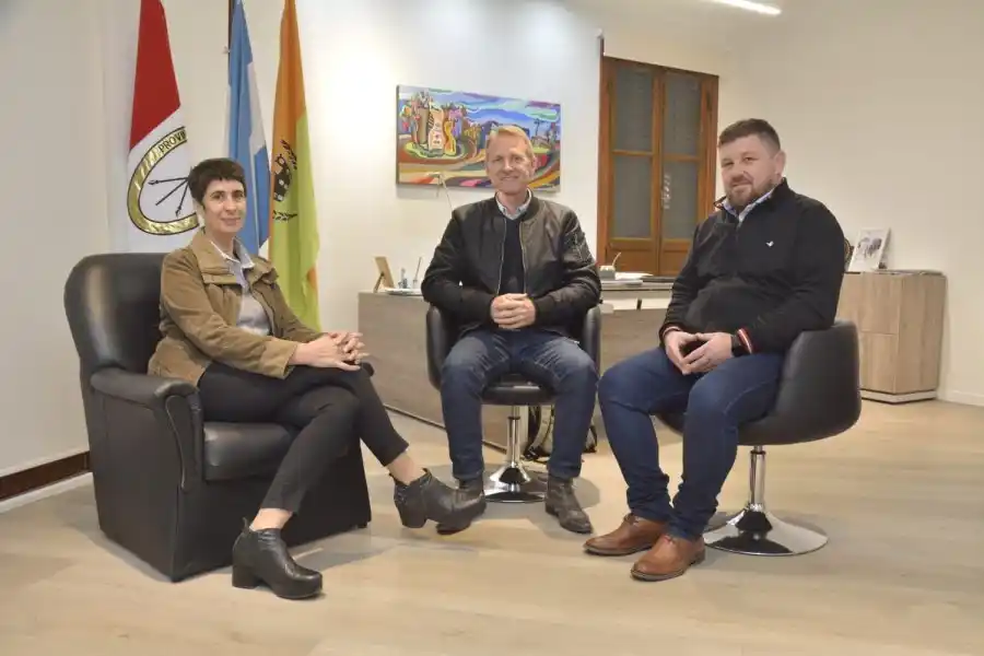 Comienza la transición en Sunchales: Pablo Pinotti se reunió con Toselli