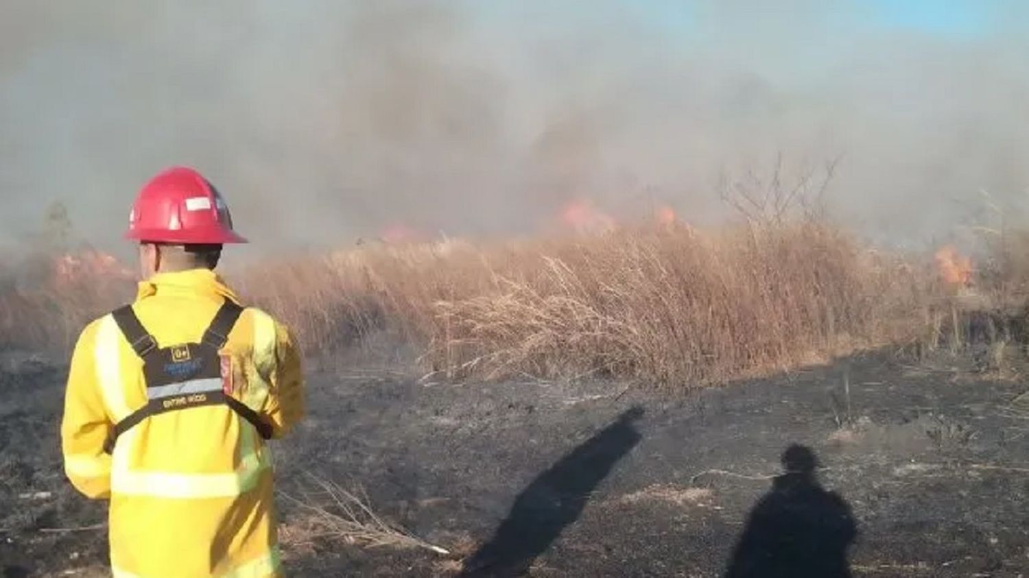 Continúan los focos de incendios en el Departamento Gualeguay