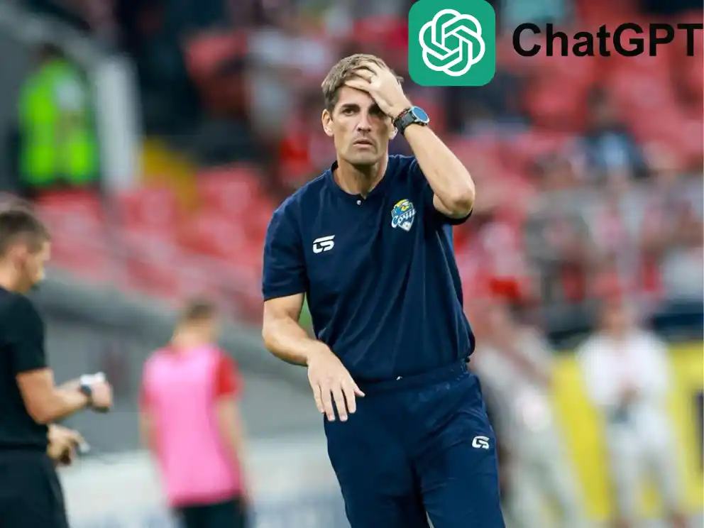 ¿ChatGPT de DT? Robert Moreno, el técnico español acusado de usar IA para dirigir, su equipo se fue a la B