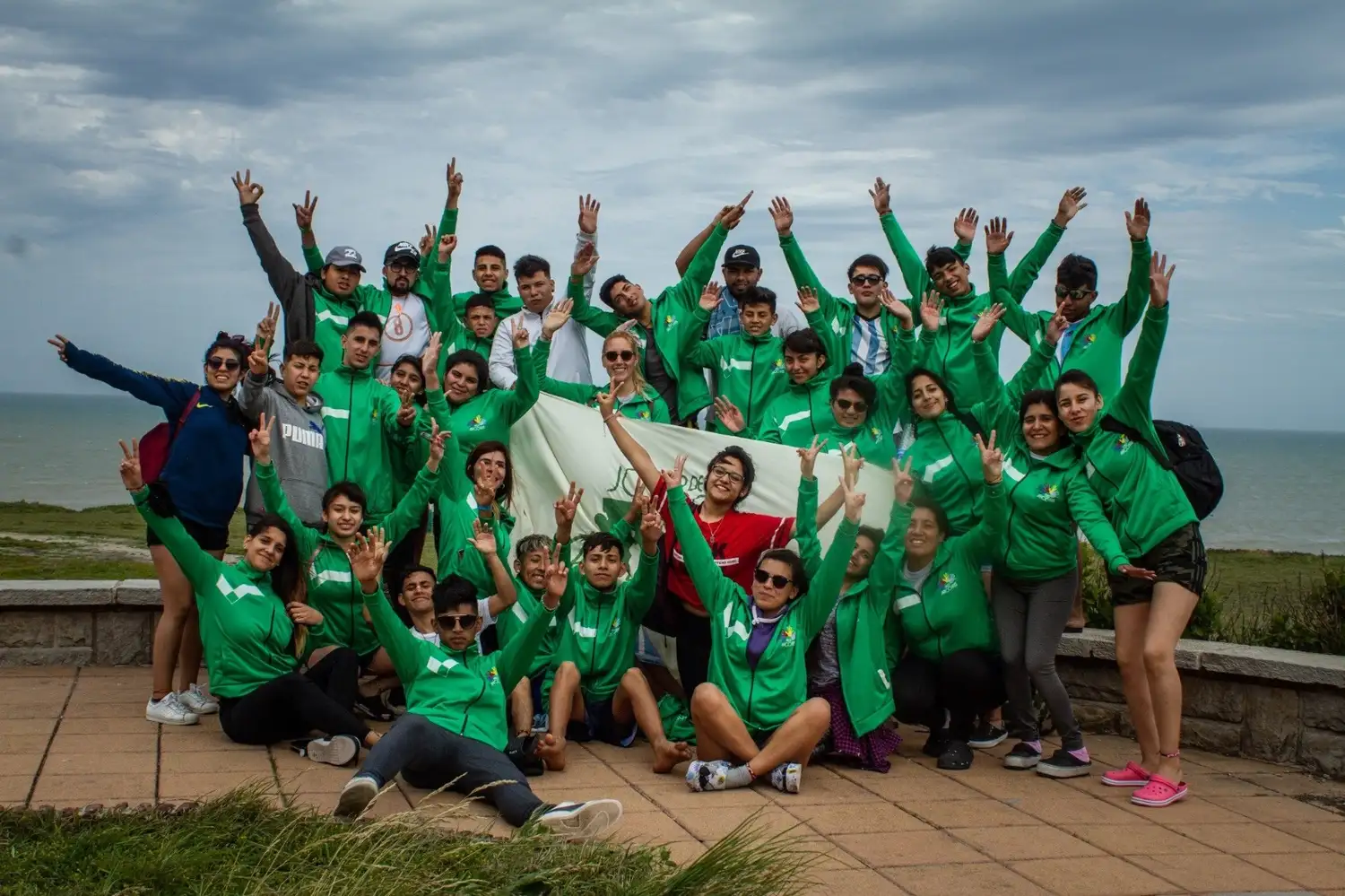 El Centro de jóvenes Ramón Carrillo de La Matanza en el encuentro en 2019.