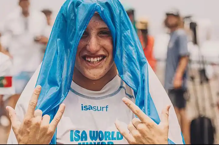 Thiago Passeri fue tercero en el Mundial Junior.