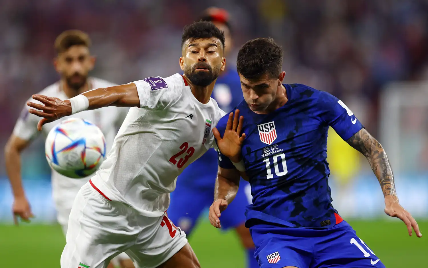 Estados Unidos avanzó con la victoria sobre Irán