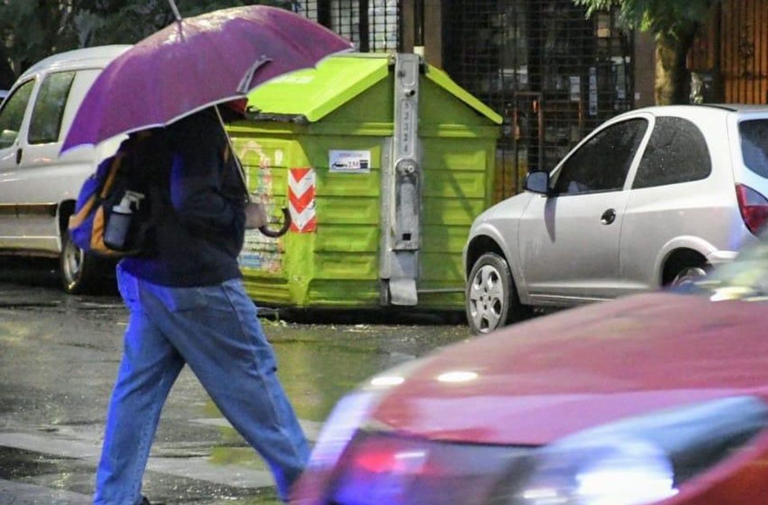 Llegó la lluvia a Rosario y se extenderá durante toda la jornada