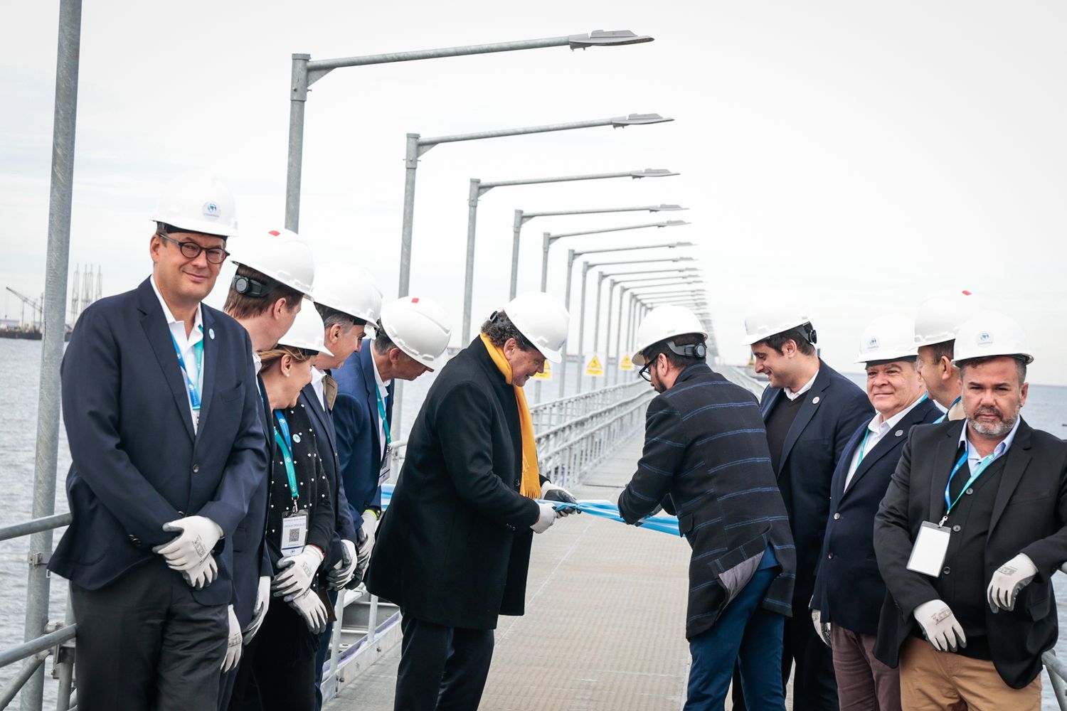 Inauguración en Puerto Rosales